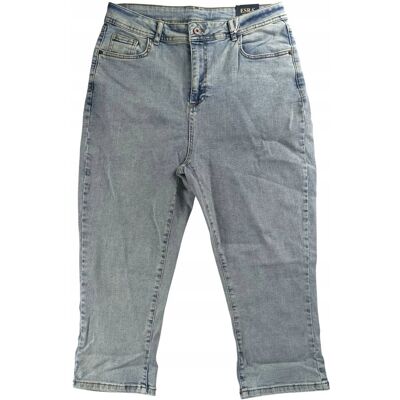 inna (Inny) Spodnie jeansowe damskie za kolano ESRA JEANS rozmiar 46 inna (Inny) Spodnie jeansowe damskie za kolano ESRA JEANS rozmiar 46