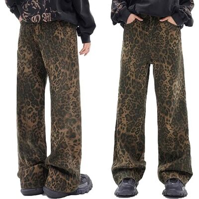 Inny producent Spodnie Jeansy z szerokimi nogawkami Vintage Casual Hip Hop Streetwear Inny producent Spodnie Jeansy z szerokimi nogawkami Vintage Casual Hip Hop Streetwear