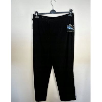 Inny producent Spodnie Materiałowe Damskie Czarne Rozmiar 3XL *Sag Harbor* Inny producent Spodnie Materiałowe Damskie Czarne Rozmiar 3XL *Sag Harbor*