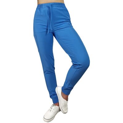 M&C Spodnie medyczne elastyczne niebieskie Comfort Fit roz 3XL M&C Spodnie medyczne elastyczne niebieskie Comfort Fit roz 3XL