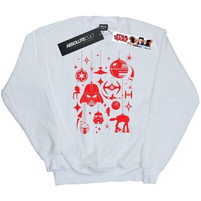Disney Star Wars Bluza Damska / Damska Z Ozdobami Świątecznymi (L / Ciepły Biały) Disney Star Wars Bluza Damska / Damska Z Ozdobami Świątecznymi (L / Ciepły Biały)