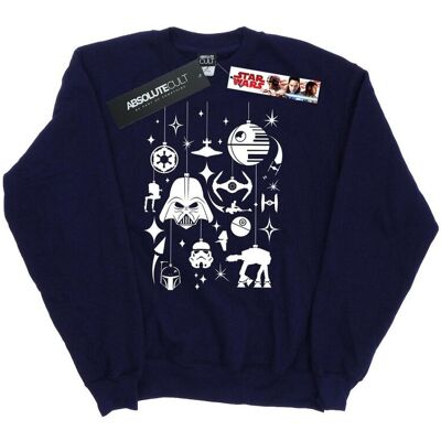 Disney Star Wars Bluza Damska / Damska Z Ozdobami Świątecznymi (S (52-55 Cm) / Granatowy) Disney Star Wars Bluza Damska / Damska Z Ozdobami Świątecznymi (S (52-55 Cm) / Granatowy)