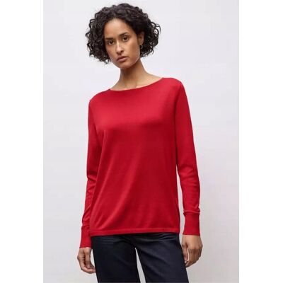 Inny producent STREET ONE CZERWONY SWETER DAMSKI Z OKRĄGŁYM DEKOLTEM DOPASOWANY 42 7AA Inny producent STREET ONE CZERWONY SWETER DAMSKI Z OKRĄGŁYM DEKOLTEM DOPASOWANY 42 7AA