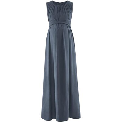 Sukienka ciążowa maxi elegancka bez rękawów szara Bellybutton Maternity, r.32 Sukienka ciążowa maxi elegancka bez rękawów szara Bellybutton Maternity, r.32