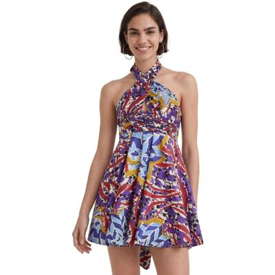 Sukienka damska Desigual Khira wzorzysta letnia-M Sukienka damska Desigual Khira wzorzysta letnia-M