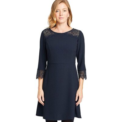 Inny producent Sukienka damska Grain de Malice elegancka granatowa-S Inny producent Sukienka damska Grain de Malice elegancka granatowa-S