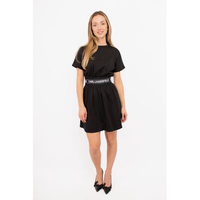 Sukienka damska Karl Lagerfeld 245W1351 czarny - XL Sukienka damska Karl Lagerfeld 245W1351 czarny - XL