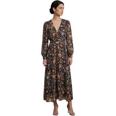 Inna producent Sukienka damska Mango w kwiaty midi-XS Inna producent Sukienka damska Mango w kwiaty midi-XS