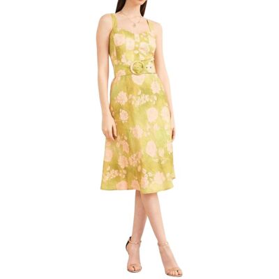 Sukienka damska Marciano by Guess maxi w kwiaty-L Sukienka damska Marciano by Guess maxi w kwiaty-L