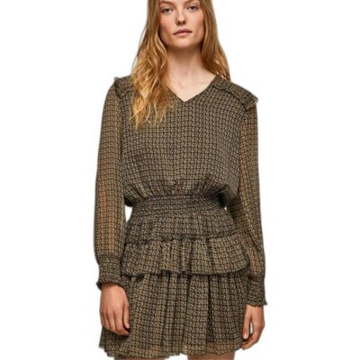 Sukienka damska Pepe Jeans Lara rozkloszowana mini-S Sukienka damska Pepe Jeans Lara rozkloszowana mini-S