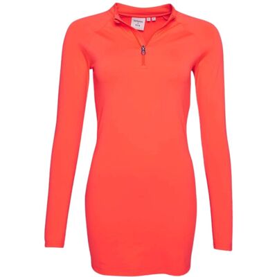 Sukienka damska Superdry Code SL Bodycon dopasowana neonowa-M Sukienka damska Superdry Code SL Bodycon dopasowana neonowa-M