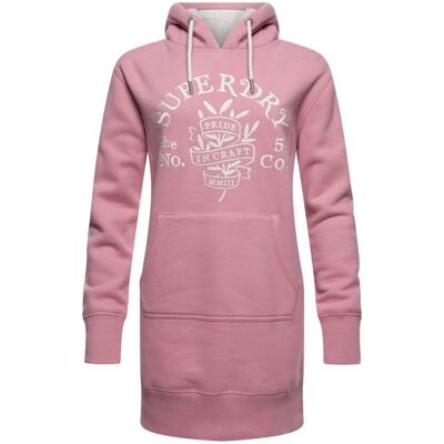 Sukienka damska Superdry Pride In Craft dresowa dzianinowa-XS Sukienka damska Superdry Pride In Craft dresowa dzianinowa-XS
