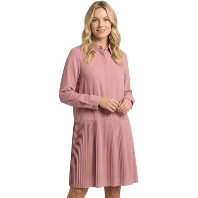 Inna producent Sukienka damska USHA luźna przed kolano koszulowa z plisami-L Inna producent Sukienka damska USHA luźna przed kolano koszulowa z plisami-L