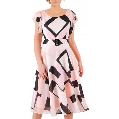 Carla Moreno Sukienka Kayra II 48 letnia damska na wesele elegancka na komunie wizytowa Carla Moreno Sukienka Kayra II 48 letnia damska na wesele elegancka na komunie wizytowa