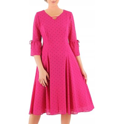 Carla Moreno Sukienka Luna 46 letnia damska na wesele elegancka na komunie wizytowa Carla Moreno Sukienka Luna 46 letnia damska na wesele elegancka na komunie wizytowa