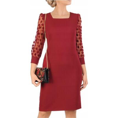 Carla Moreno Sukienka Margaret 40 letnia damska na wesele elegancka na komunie wizytowa Carla Moreno Sukienka Margaret 40 letnia damska na wesele elegancka na komunie wizytowa
