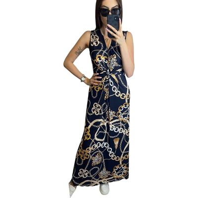 sarcia.eu Sukienka maxi w łańcuchy JOHN ZACK XXL sarcia.eu Sukienka maxi w łańcuchy JOHN ZACK XXL