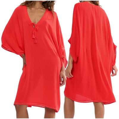 Sukienka tunika na plaże narzutka na strój Triumph Beach MyWear Kaftan 46 Sukienka tunika na plaże narzutka na strój Triumph Beach MyWear Kaftan 46