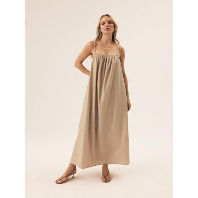 Sukienka Verona Esotiq beżowy L/XL Sukienka Verona Esotiq beżowy L/XL