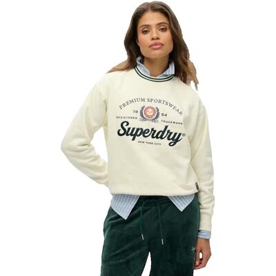 Superdry Country Club Loose beżowa bluza Superdry Country Club Loose beżowa bluza