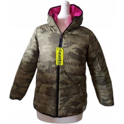 Superdry Kurtka Dwustronna Żółta Moro 128cm 1z9d3* Superdry Kurtka Dwustronna Żółta Moro 128cm 1z9d3*