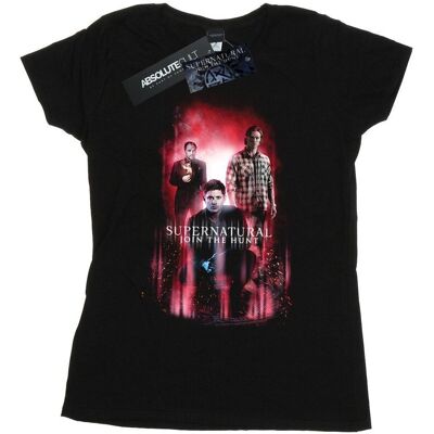 Supernatural Bawełniana Koszulka Boyfriend Dla Kobiet I Pań Z Grupy Crowley (M / Czarny) Supernatural Bawełniana Koszulka Boyfriend Dla Kobiet I Pań Z Grupy Crowley (M / Czarny)