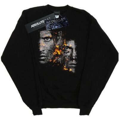 Supernatural Bluza Damska / Damska Sam And Dean Fire (M / Czarny) Supernatural Bluza Damska / Damska Sam And Dean Fire (M / Czarny)