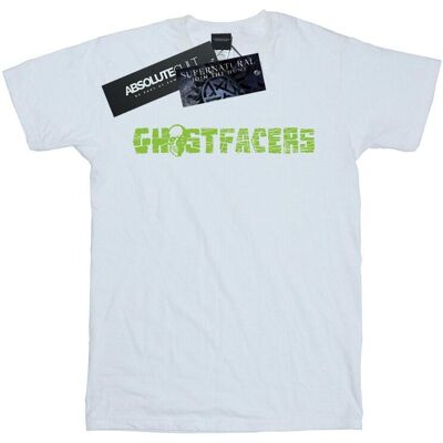 Supernatural Damska Bawełniana Koszulka Boyfriend Z Logo Ghostfacers (S (52-55 Cm) / Ciepły Biały) Supernatural Damska Bawełniana Koszulka Boyfriend Z Logo Ghostfacers (S (52-55 Cm) / Ciepły Biały)