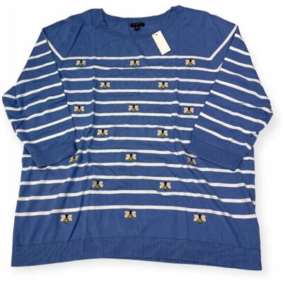 inna (Inny) Sweter damski 3/4 rękaw TALBOTS PLUS SIZE 2XL inna (Inny) Sweter damski 3/4 rękaw TALBOTS PLUS SIZE 2XL