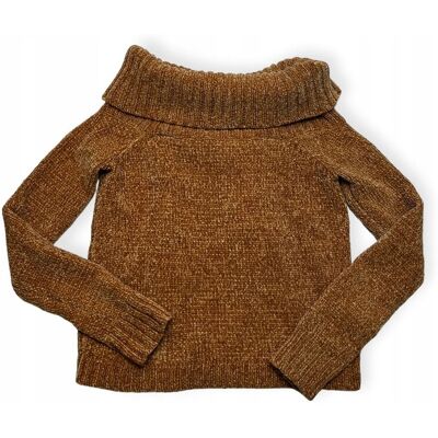 Inny producent Sweter damski brązowy 5a7 CINQ A SEPT XS Inny producent Sweter damski brązowy 5a7 CINQ A SEPT XS