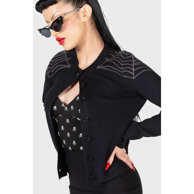 Pozostałe marki sweter damski KILLSTAR - WEB WITH IT-S Pozostałe marki sweter damski KILLSTAR - WEB WITH IT-S