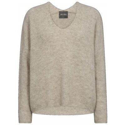 Inny producent Sweter Damski Luźny Z Alpaki Wełny R.Xl Mos Mosh 153900 Mmthora Jasny Szary Inny producent Sweter Damski Luźny Z Alpaki Wełny R.Xl Mos Mosh 153900 Mmthora Jasny Szary