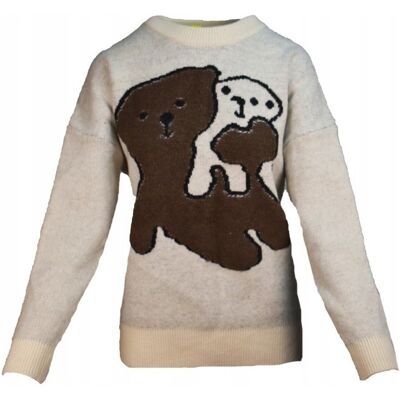 Inny producent Sweter Damski Misie Rozmiar Uniwersalny (44-50) *Butik* Inny producent Sweter Damski Misie Rozmiar Uniwersalny (44-50) *Butik*