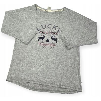 inna (Inny) Sweter damski rękaw 3/4 LUCKY BRAND L inna (Inny) Sweter damski rękaw 3/4 LUCKY BRAND L