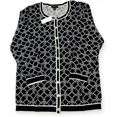 inna (Inny) Sweter rozpinany 3/4 r��kaw damski TALBOTS S inna (Inny) Sweter rozpinany 3/4 r��kaw damski TALBOTS S