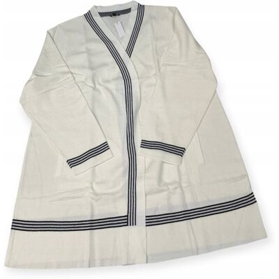 inna (Inny) Sweter rozpinany biały damski TALBOTS 3XL inna (Inny) Sweter rozpinany biały damski TALBOTS 3XL
