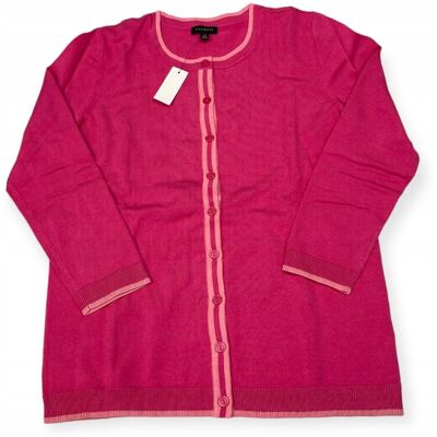 inna (Inny) Sweter rozpinany różowy damski TALBOTS XS inna (Inny) Sweter rozpinany różowy damski TALBOTS XS