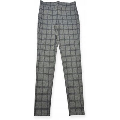 inna (Inny) Szare legginsy damskie w kratkę LOFT M inna (Inny) Szare legginsy damskie w kratkę LOFT M
