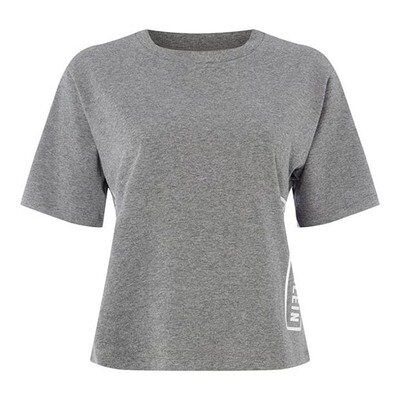 Szary T-shirt damski Calvin Klein Performance, Rozmiar L Szary T-shirt damski Calvin Klein Performance, Rozmiar L