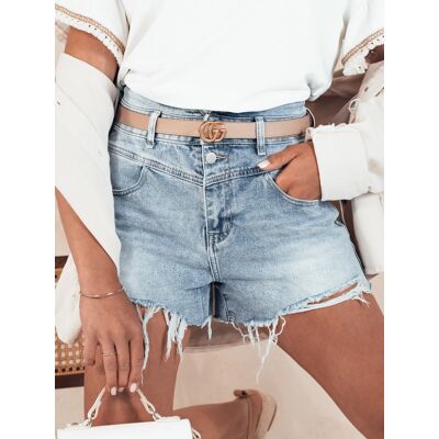 Szorty jeansowe damskie HOTSHORT niebieskie Dstreet SY0366-XS Szorty jeansowe damskie HOTSHORT niebieskie Dstreet SY0366-XS