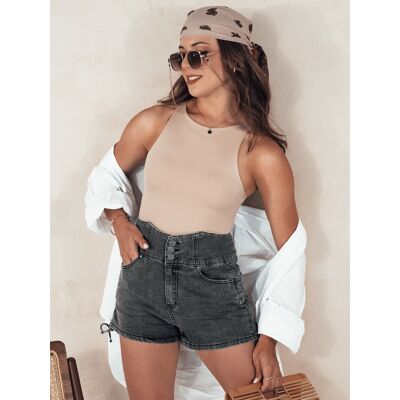 Szorty jeansowe damskie JEANLOVE czarne Dstreet SY0377-XL Szorty jeansowe damskie JEANLOVE czarne Dstreet SY0377-XL