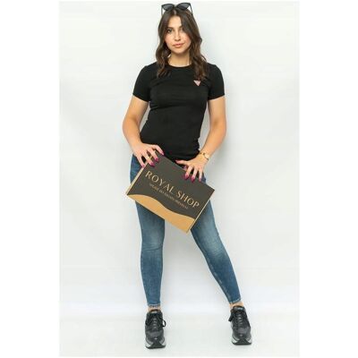 T-SHIRT DAMSKI GUESS W2YI44 J1314 CZARNY - XXL DAMSKA BAWEŁNIANA KOSZULKA T-SHIRT DAMSKI GUESS W2YI44 J1314 CZARNY - XXL DAMSKA BAWEŁNIANA KOSZULKA