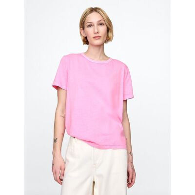 T-SHIRT DAMSKI KOSZULKA 100% BAWEŁNA GAP RÓŻOWA XL T-SHIRT DAMSKI KOSZULKA 100% BAWEŁNA GAP RÓŻOWA XL