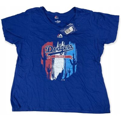 Majestic T-shirt damski Los Angeles Dodgers MLB 3XL Majestic T-shirt damski Los Angeles Dodgers MLB 3XL