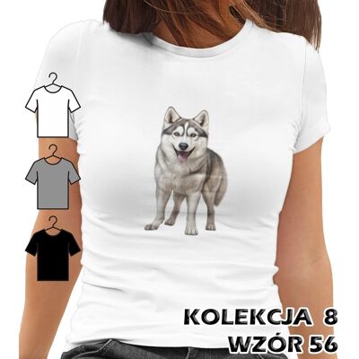 inna (Inny) T-SHIRT KOSZULKA DAMSKA HUSKEY ALASKAN SIBERIAN MALAMUTE MALAMUTE WILK 3XL inna (Inny) T-SHIRT KOSZULKA DAMSKA HUSKEY ALASKAN SIBERIAN MALAMUTE MALAMUTE WILK 3XL
