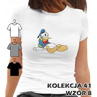 inna (Inny) T-SHIRT KOSZULKA DAMSKA KRESKÓWKA BAJKA KACZOR DONALD PREZENT 3XL inna (Inny) T-SHIRT KOSZULKA DAMSKA KRESKÓWKA BAJKA KACZOR DONALD PREZENT 3XL