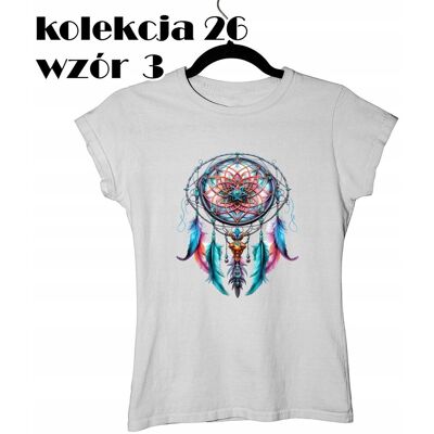 inna (Inny) T-SHIRT KOSZULKA DAMSKA ŁAPACZ SNÓW EZOTERYKA DREAM CATCHER AMULET 3XL inna (Inny) T-SHIRT KOSZULKA DAMSKA ŁAPACZ SNÓW EZOTERYKA DREAM CATCHER AMULET 3XL