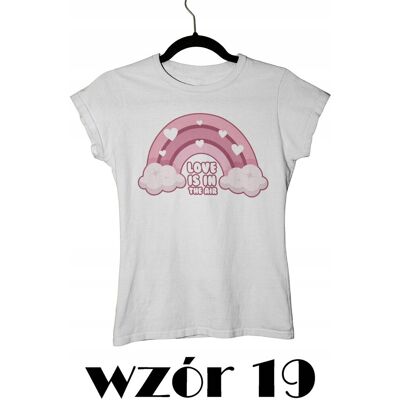 inna (Inny) T-SHIRT KOSZULKA DAMSKA MIŁOŚĆ NA WALENTYNKI LOVE IS IN THE AIR BITES XS inna (Inny) T-SHIRT KOSZULKA DAMSKA MIŁOŚĆ NA WALENTYNKI LOVE IS IN THE AIR BITES XS