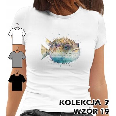 inna (Inny) T-SHIRT KOSZULKA DAMSKA MORSKIE ZWIERZĘTA BŁAZENEK ROZDYMKA OŚMIORNICA 3XL inna (Inny) T-SHIRT KOSZULKA DAMSKA MORSKIE ZWIERZĘTA BŁAZENEK ROZDYMKA OŚMIORNICA 3XL