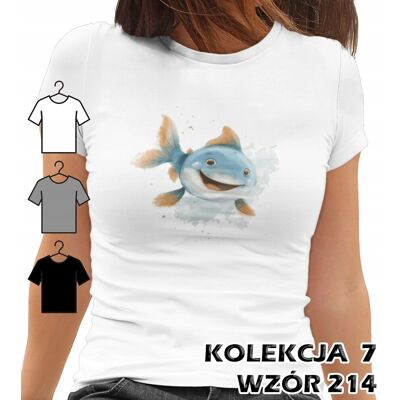 inna (Inny) T-SHIRT KOSZULKA DAMSKA MORSKIE ZWIERZĘTA MORZE MUSZELKA RYBKA DELFIN 3XL inna (Inny) T-SHIRT KOSZULKA DAMSKA MORSKIE ZWIERZĘTA MORZE MUSZELKA RYBKA DELFIN 3XL